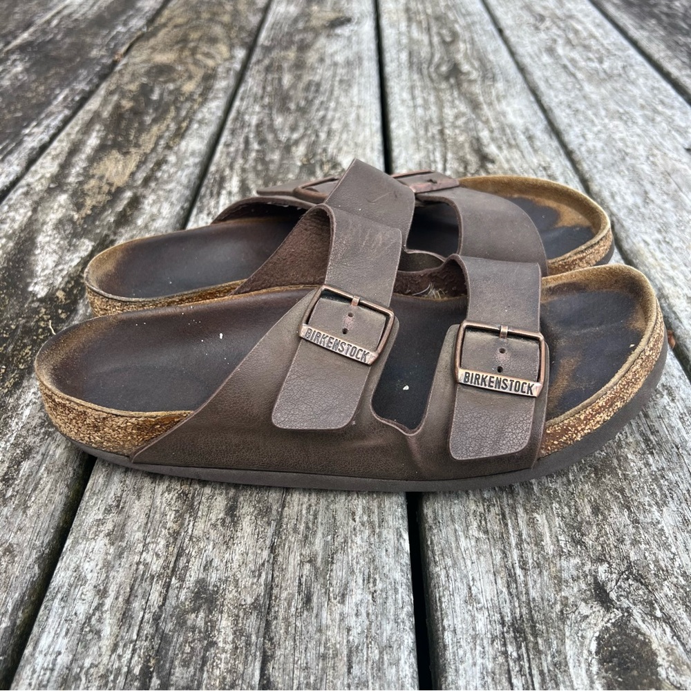 Birkenstock Classic Dark Brown Slide Sandals